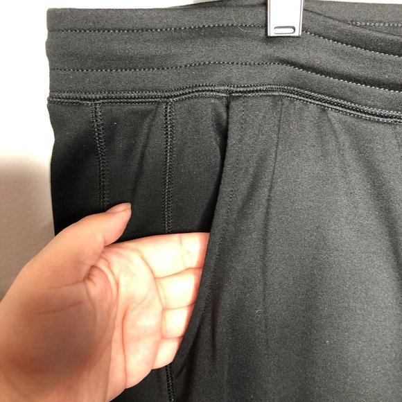 American Eagle Womens Joggers Sweatpants Drawstring Black Size XXL - Picture 5 of 7